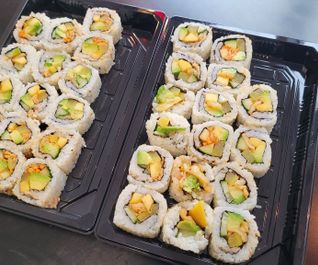 Kimchi sushi maki (Meny 7)